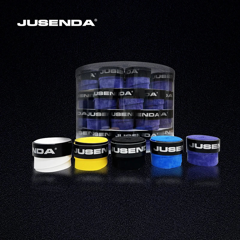 Overgrip JUSENDA Pack 5 Unidades — Antideslizante para Pádel y Tenis