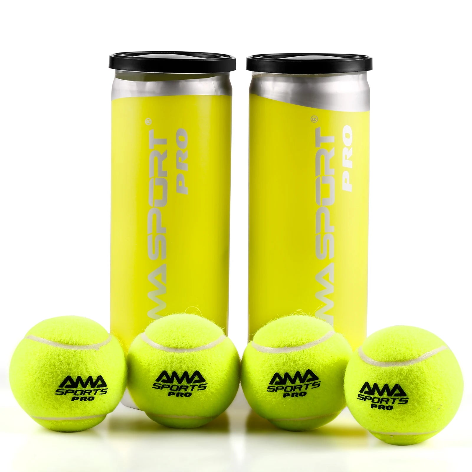 AMASPORT Pro Padel Balls — 3-Ball Pack | Training and Competition
