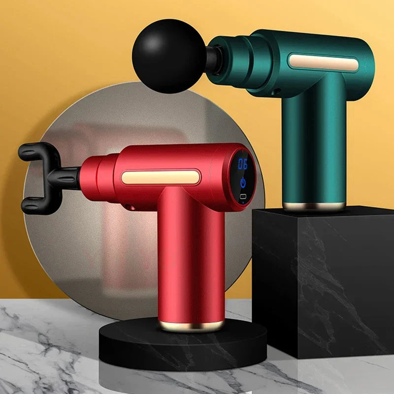 Professional Muscle Massage Gun — Deep Percussion | Body, Back, and Neck