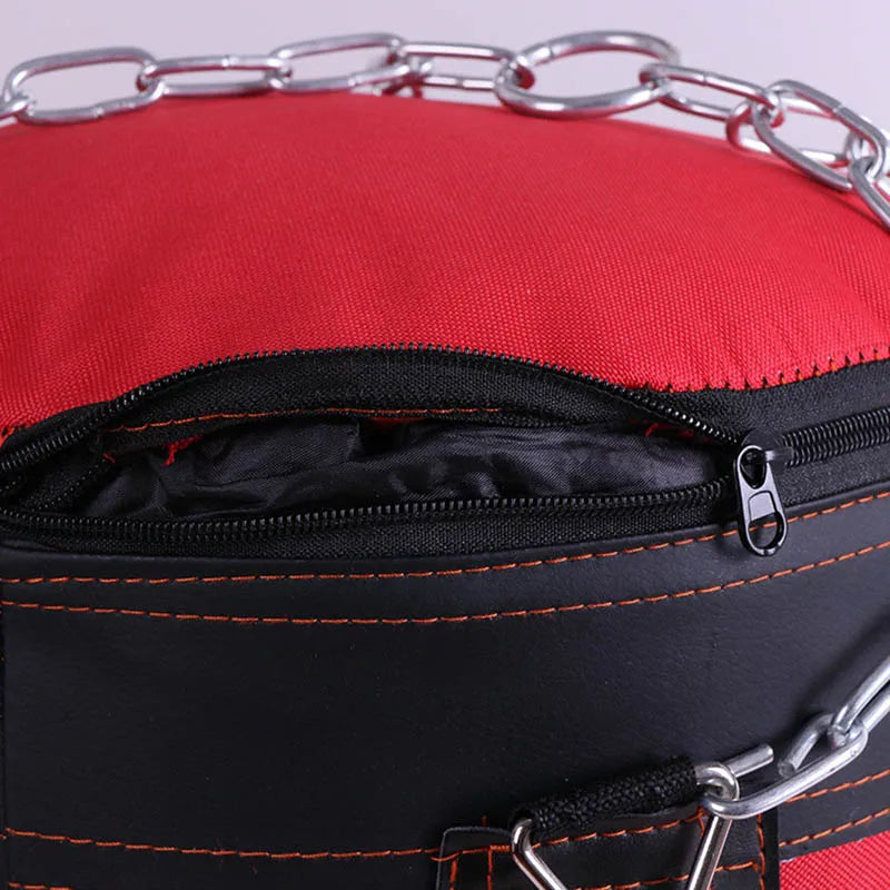 Boxing Punch Bag with Steel Chain and Hook — 100 and 120cm | MMA and Muay Thai