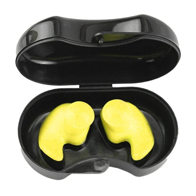 Reusable Silicone Swimming Earplugs — 2 pairs per pack