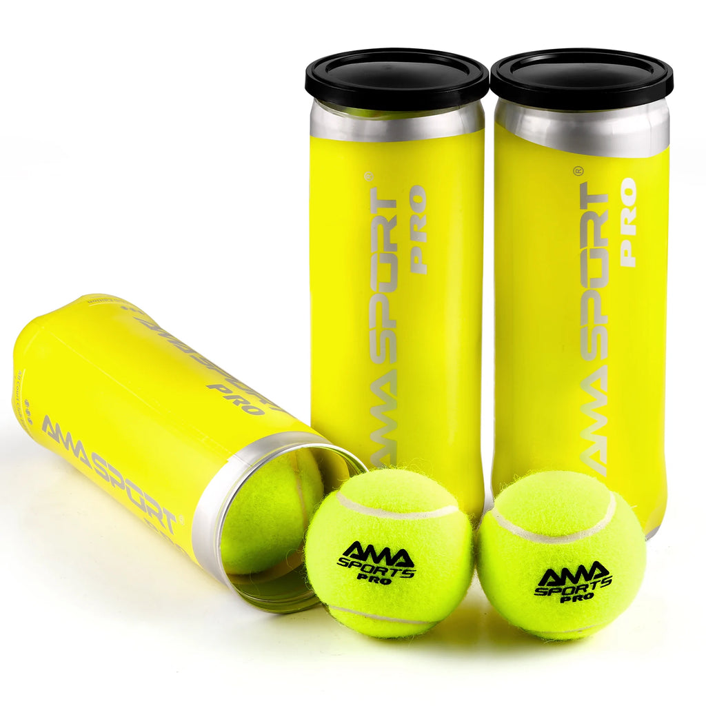 AMASPORT Pro Padel Balls — 3-Ball Pack | Training and Competition