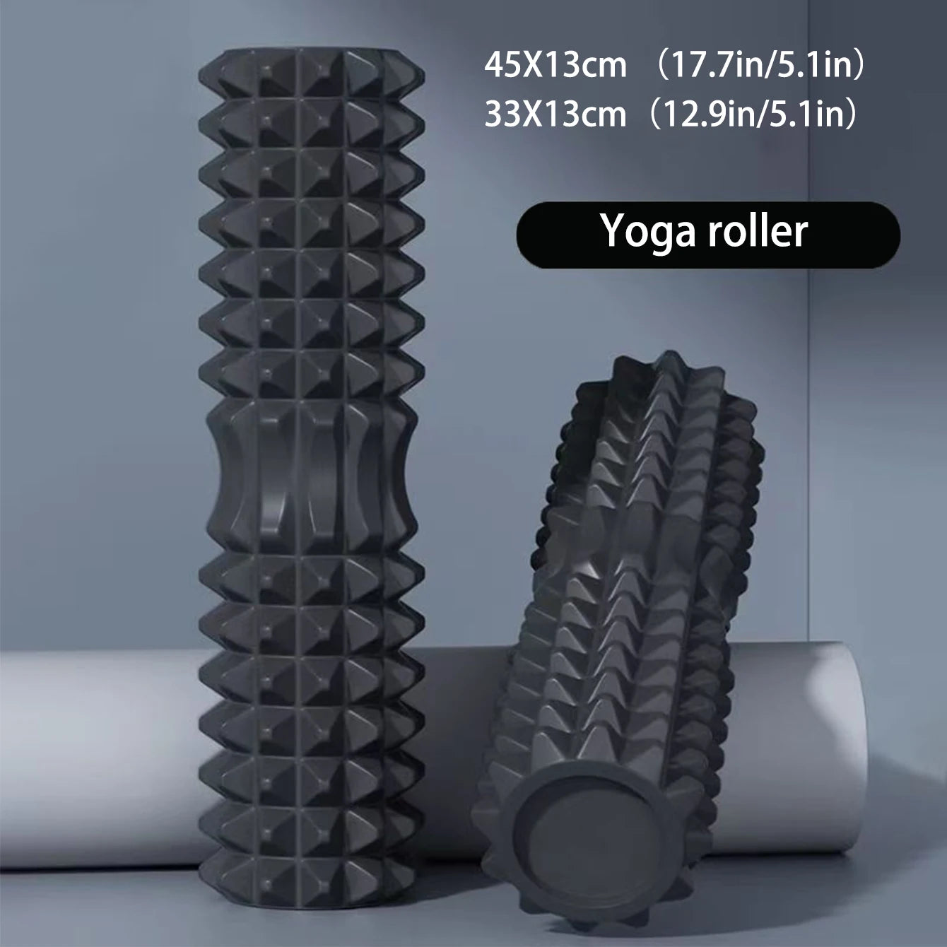 Foam Roller para Masaje Muscular y Yoga — 30, 33 y 45cm | Pilates y Fitness