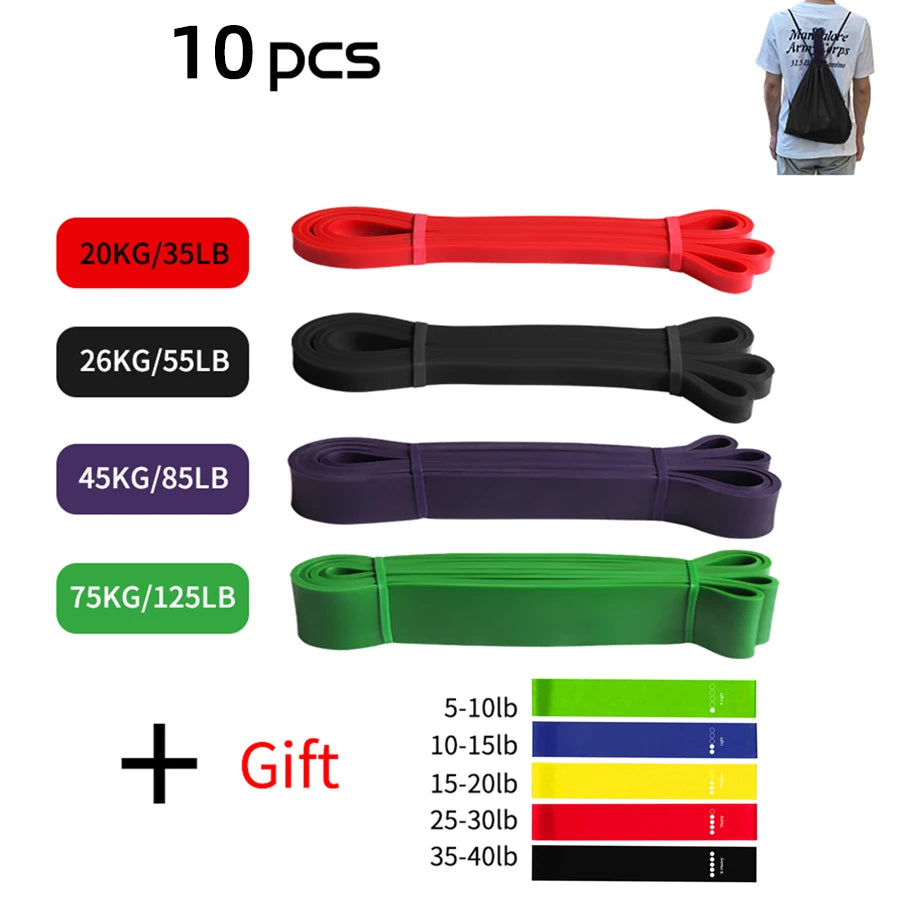 Resistance Band for Fitness and Pilates — Pull-ups and Strength