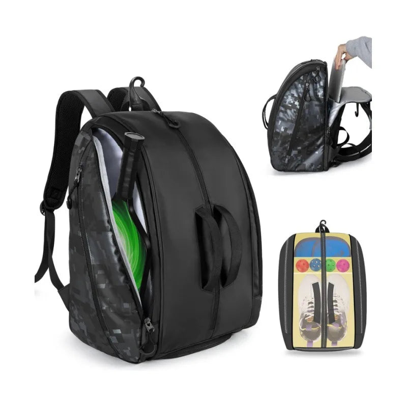 Mochila de Pádel DeMoon Shadow — Impermeable con Compartimento para Zapatos | Tenis y Pádel