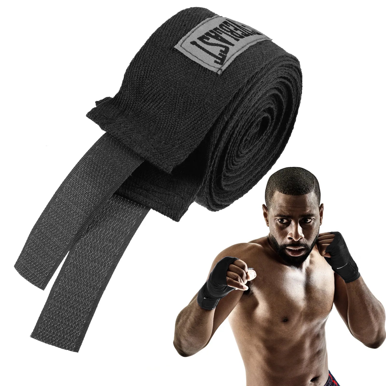 Vendajes de Boxeo de Algodón — Protección de Manos y Muñecas | Muay Thai y MMA