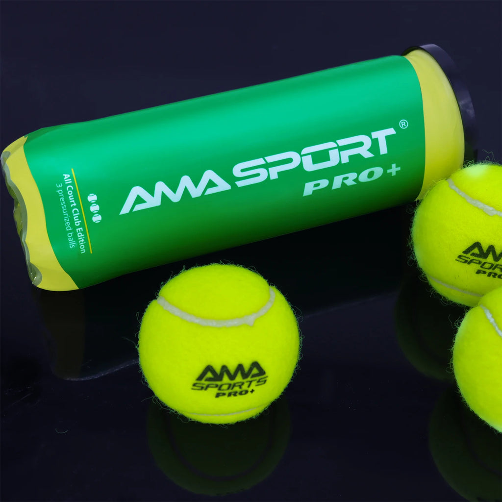 AMASPORT Pro Padel Balls — 3-Ball Pack | Training and Competition