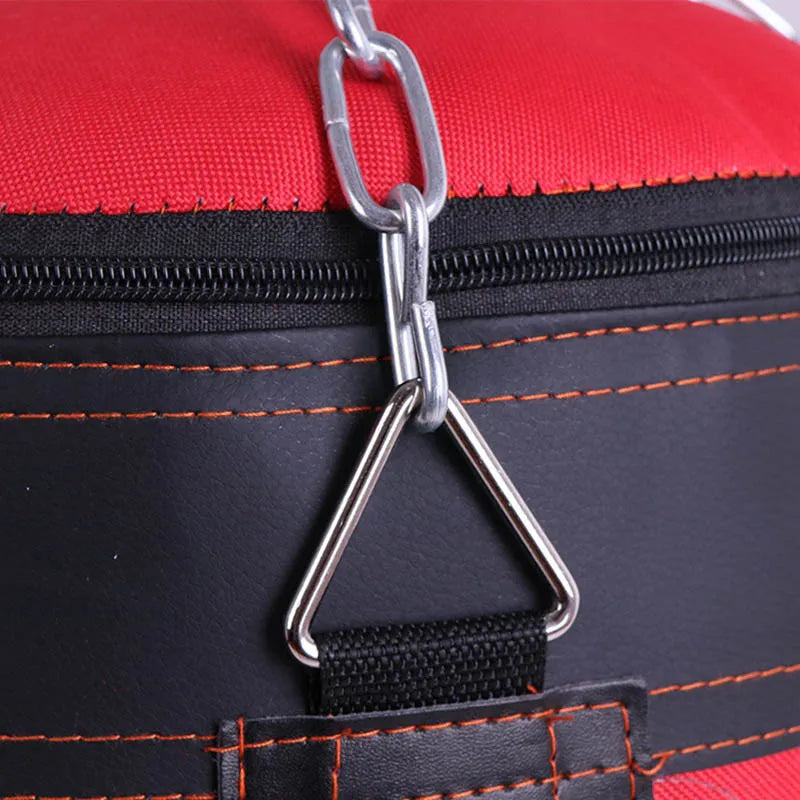 Boxing Punch Bag with Steel Chain and Hook — 100 and 120cm | MMA and Muay Thai